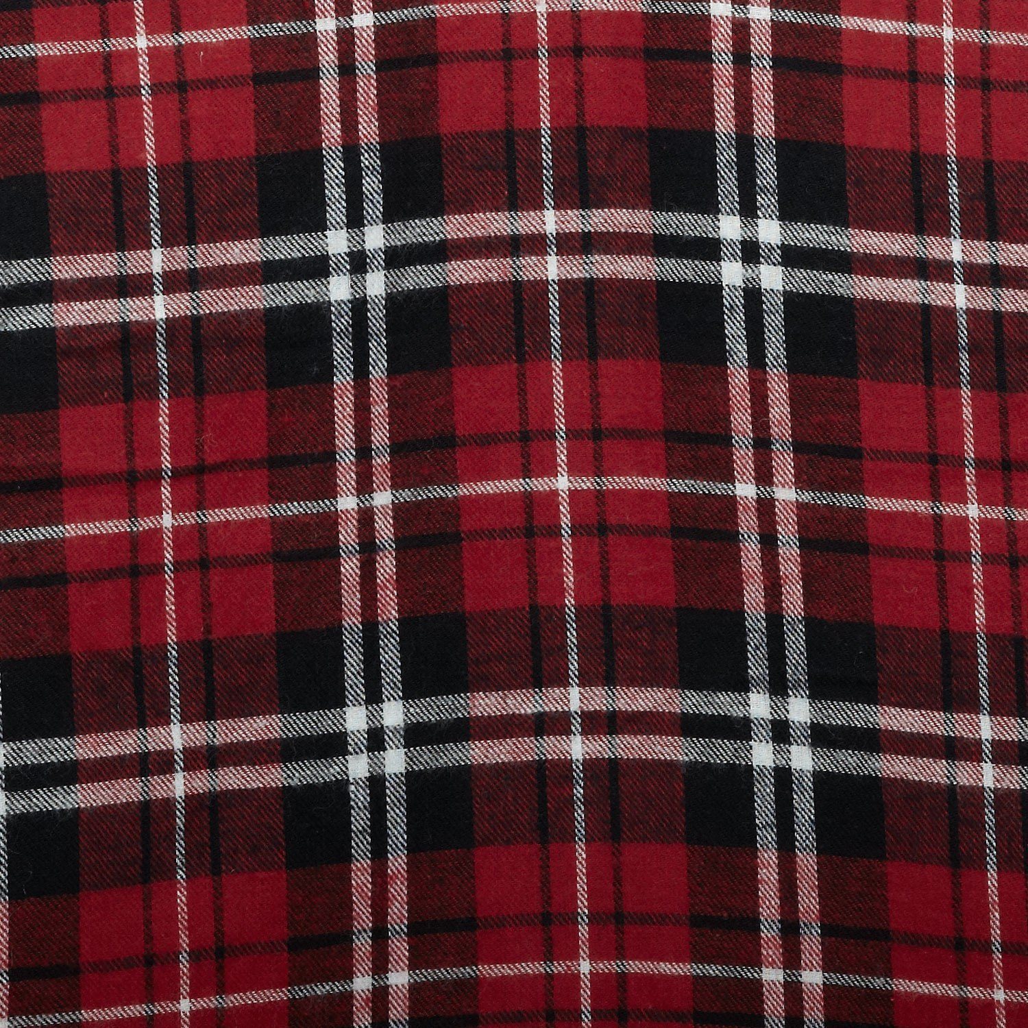 Chicoutimi Red Plaid Quilted Flannel Shirt
